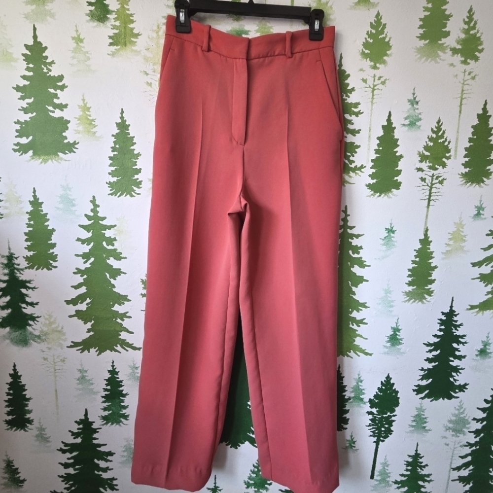 Elegant Zara Coral Women's Pants